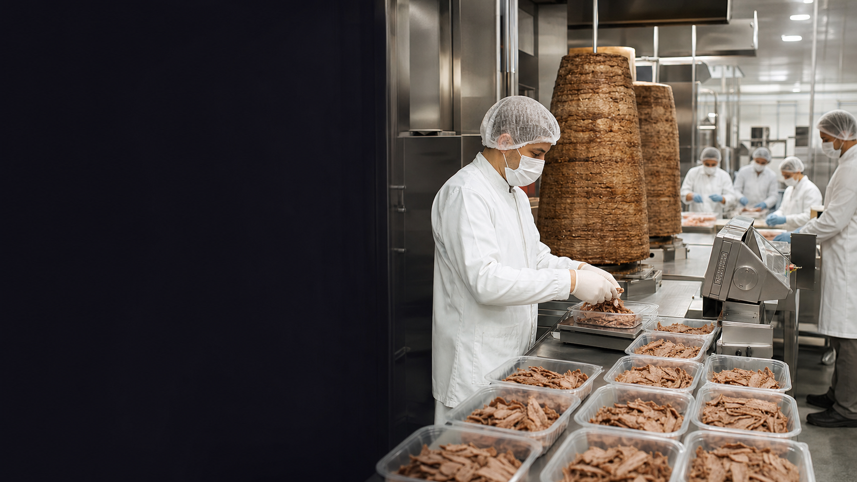 Bereket Döner modern hazır döner üretim tesisi
